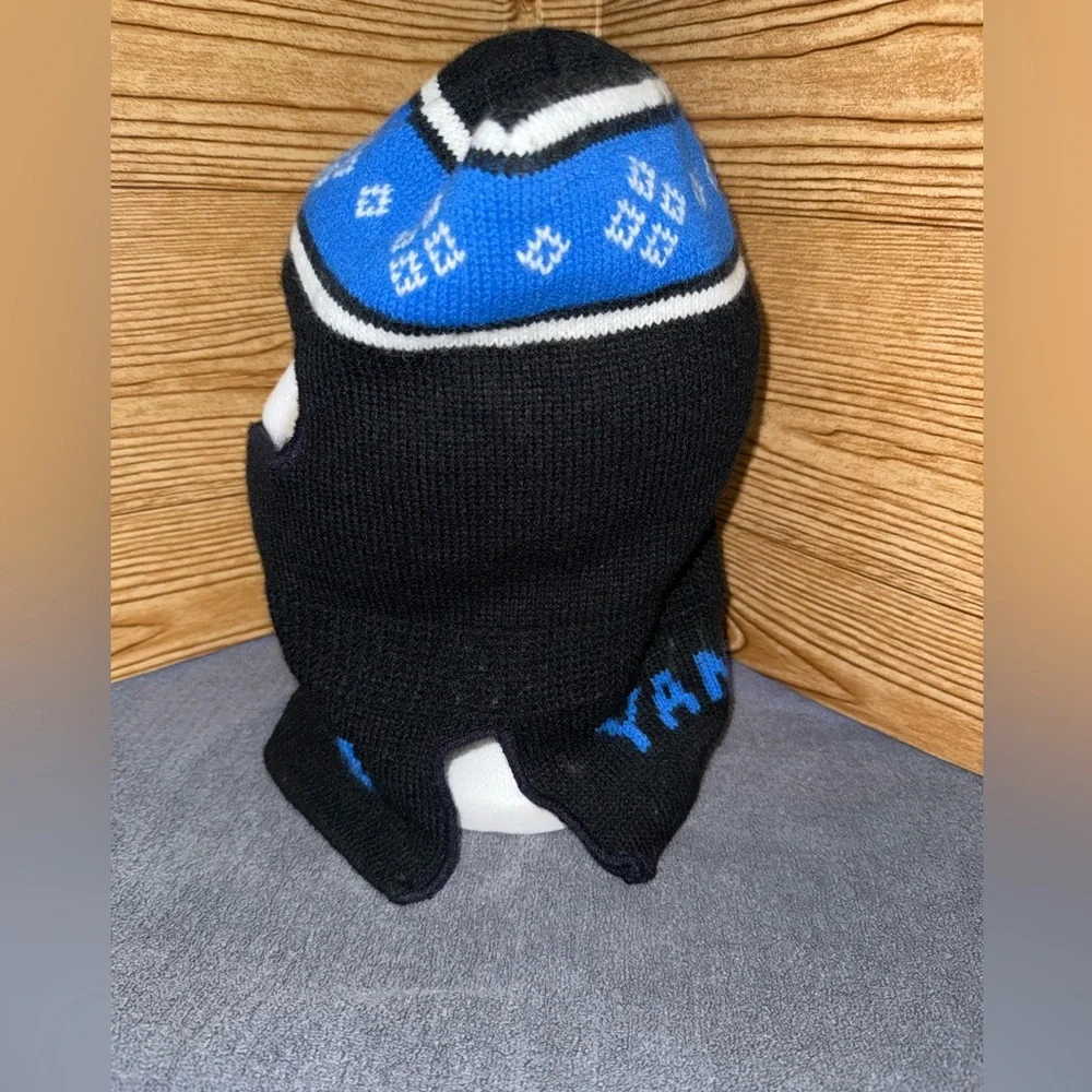 🛷Yamaha VINTAGE Balaclava Black Blue Face Mask